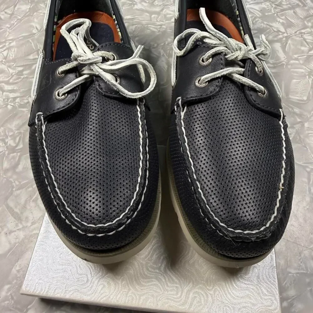 Sperry Men's Black Boat-shoes